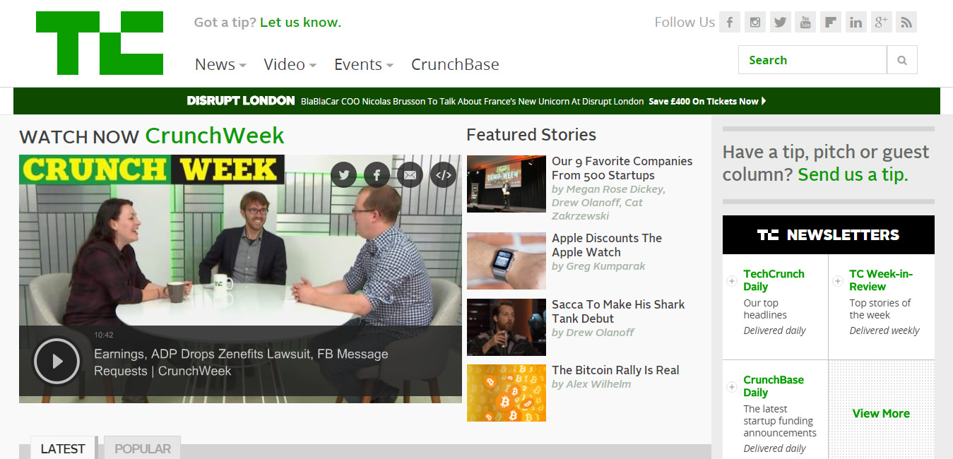 popular websites powered by WordPress
