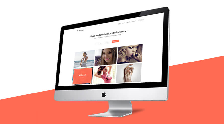 best photography themes: portfolio