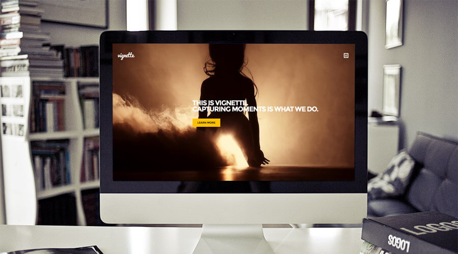 best photography themes: vignette