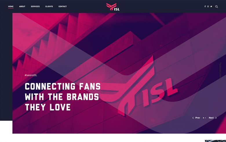 ISL Agency WordPress Theme