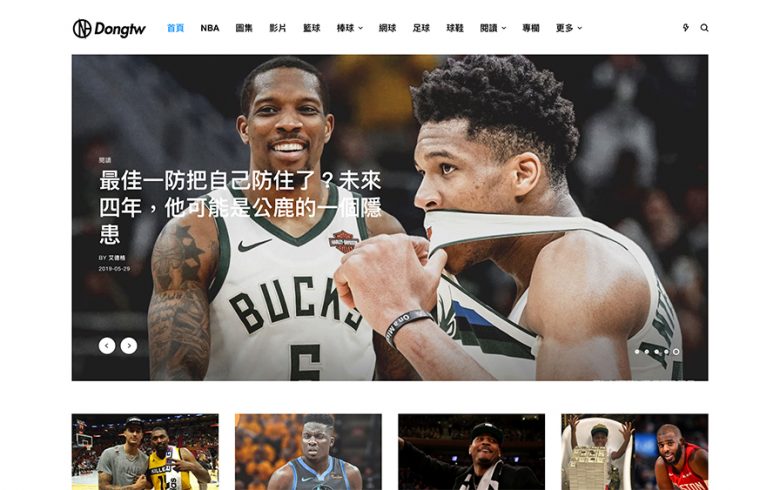 Dongtw WordPress Theme