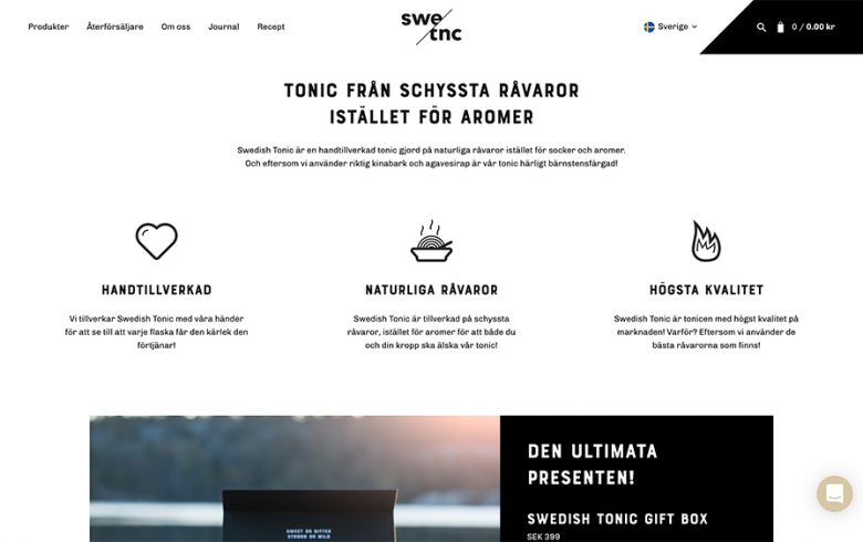 Swedish Tonic WordPress Theme