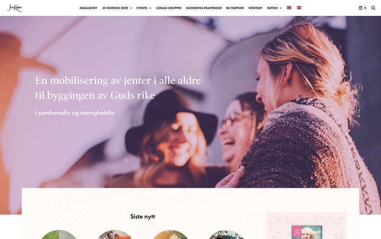 Jesus Kvinner WordPress Theme