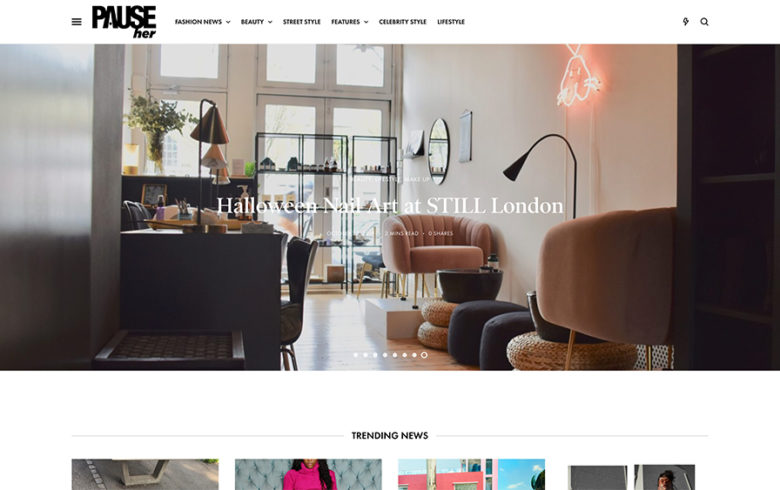 PAUSE Her WordPress Theme