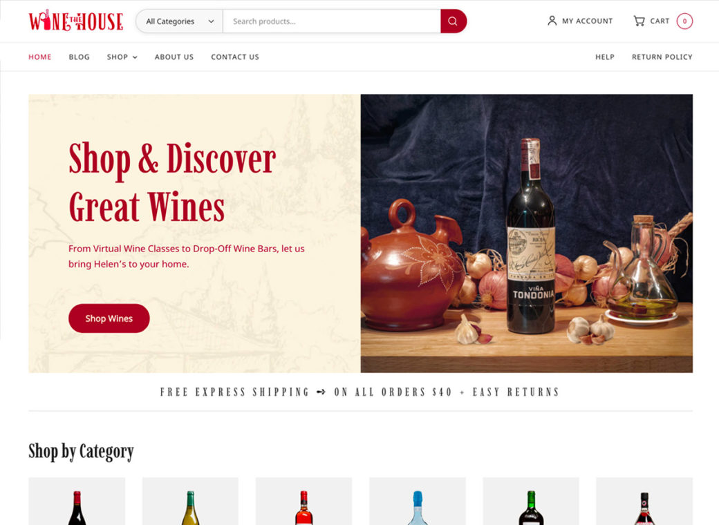 The Wine House Premium WordPress Theme