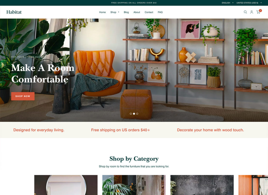 Habitat Premium Shopify Theme